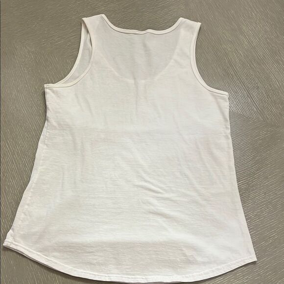 Jeep Splash White Tank Top with Colorful Graphic - Picture 2 of 5